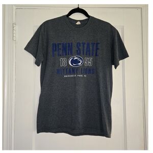 Gildan Penn State Nittany Lions T Shirt Mens M Gray NCAA Graphic